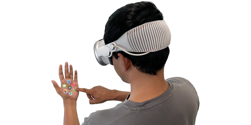 EgoTouch: On-Body Touch Input Using AR/VR Headset Cameras